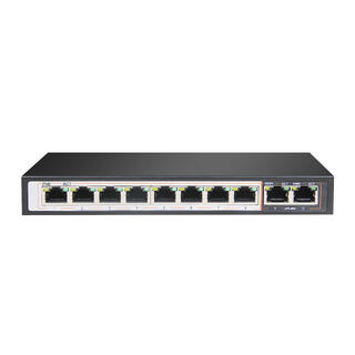 LinkIT PoE+ Switch 10-Port 8 PoE ports, 802.11at, 94W budget