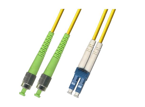 LinkIT fibersnor OS2 LC-UPC/FC-APC 3m Duplex | SM | LSZH