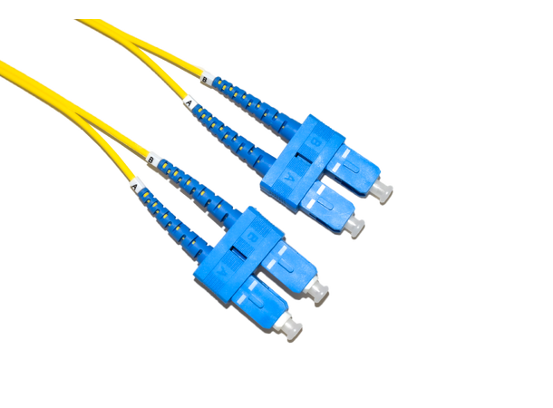 LinkIT fibersnor OS2 SC/SC 20m Duplex | SM | LSZH | Yellow