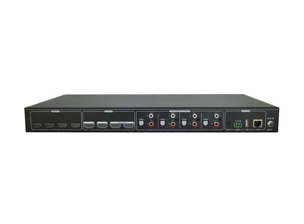 Stoltzen ATHENA44 HDMI Matrix 4x4 With Audio Matrix, 4K60, LAN, RS232 & IR