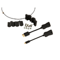 Stoltzen Nyx Cable 2 4K Umontert DisplayPort & USB-C - 4K@60, levere løs