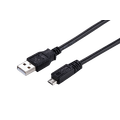 LinkIT USB 2.0, A - micro B, 5m, svart