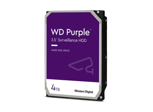 WD Desktop Purple 4TB 3.5" SATA 6GB/s (SATA3.0), 64MB, Surveillance