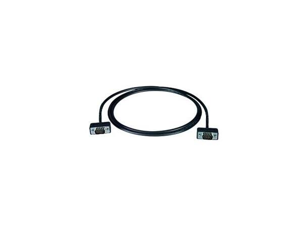 LinkIT VGA kabel Ultra Thin M/M,  3,0m Under 6mm diameter. Fullpinnet