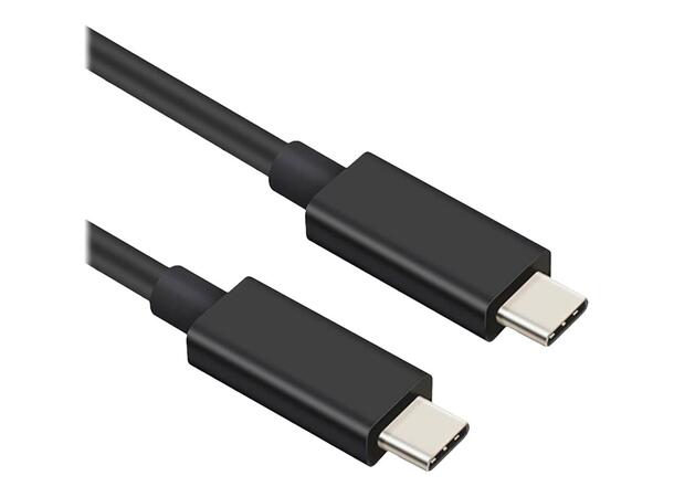 Elivi USB4 C til C kabel 1 meter Svart, Gen3, 40gbps/100W, 8K 60Hz
