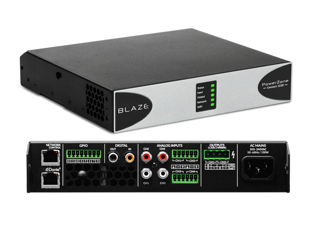 Blaze Audio PowerZone Connect 122D EU 2x60W 4-8 Ohm 1x125W 100V 16 Ohm