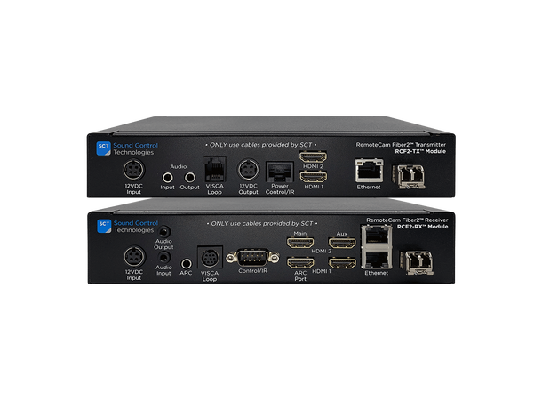 SCT RCF2-CST™ for Cisco SpeakerTrack 60 RCF2 Modules, Cable Set and Power Supply