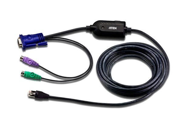 Aten KVM CPU Modul PS/2 KA7920 PS/2 | VGA 5 Meter TP kabeladapter