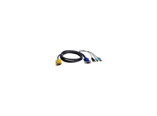 Aten KVM Kabel PS/2-USB 3,0m 2L-5303UP SPHD VGA | PS/2 | USB