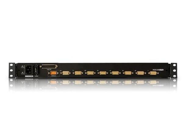 Aten KVM Rack Konsoll 17"  8-PC CL6708MW 8 port KVM | DVI-I | USA Keyboard