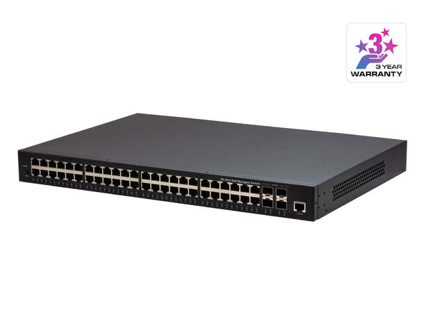 Aten Switch 52-Port PoE 48xRJ45, 4xSFP+, 740W