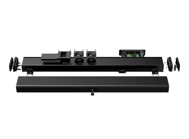 Audac Lydplanke IMEO1 Hvit 2x15W + 1x30W BT V3.0  HDMI Coax/Opt