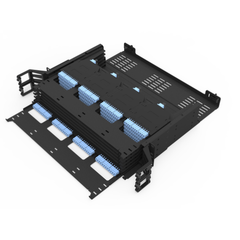 LinkIT 2U slimpanel for 24xMPO kassetter Opp til 288 fiber | uten kassetter