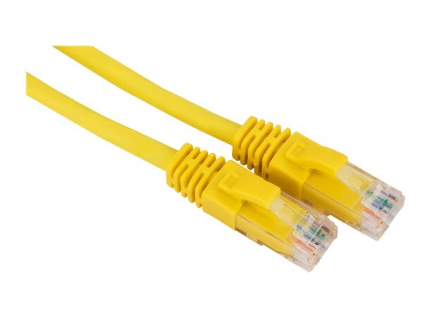 LinkIT Patch U/UTP Cat6 gul 0.3m AWG 24/7 , LSZH 