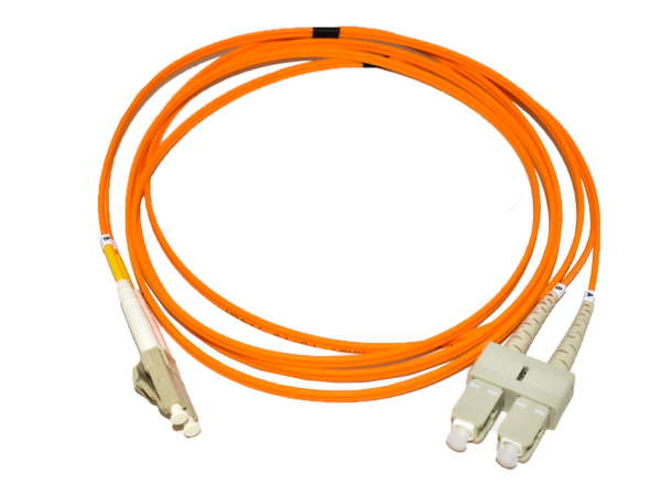 LinkIT fibersnor OM1 LC/SC 0.5m Duplex | MM | LSZH