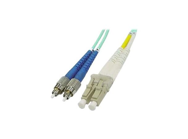 LinkIT fibersnor OM3 LC/FC 1.5m Duplex | MM | LSZH 