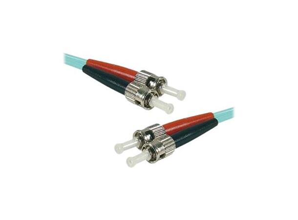 LinkIT fibersnor OM3 ST/ST 1m Duplex , MM , LSZH 