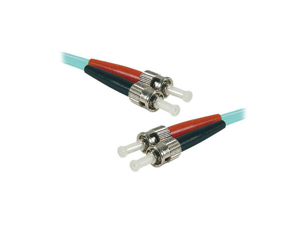 LinkIT fibersnor OM3 ST/ST 1m Duplex | MM | LSZH