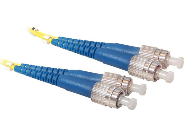 LinkIT fibersnor OS2 FC/FC 1m Duplex | SM | LSZH | Yellow
