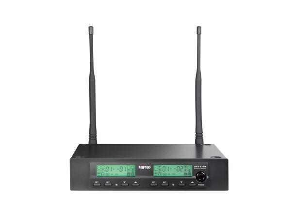 Mipro Trådløs mottaker ACT-5812A Dual 5,8 GHz to kanals mottaker 