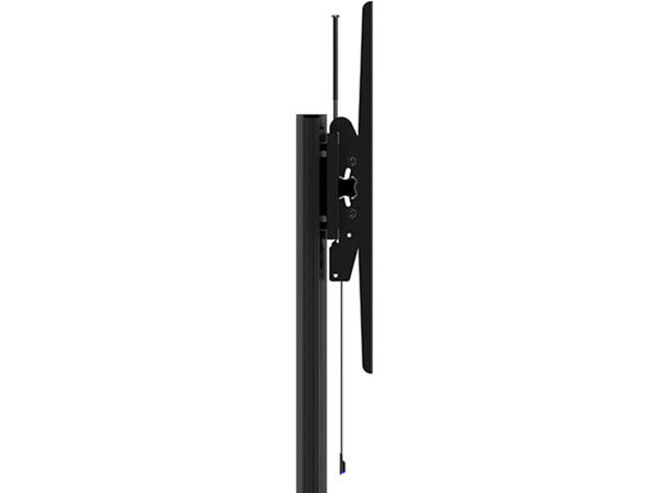 Multibrackets Gulvstativ 210 70-110" Sort, 125kg, Maks VESA 800x600 