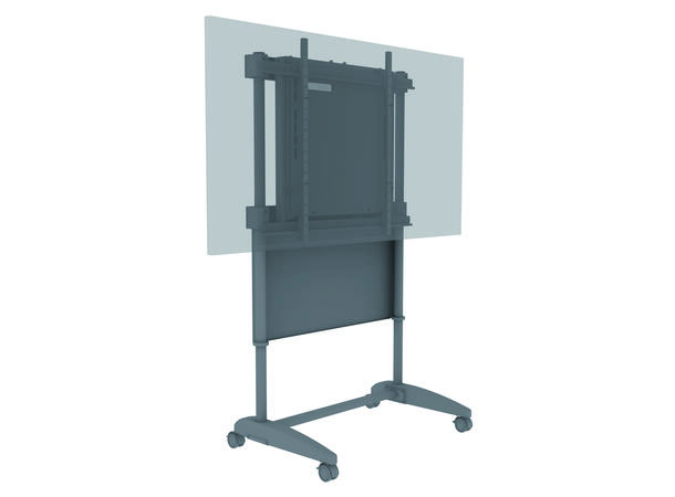 Multibrackets Gulvstativ Counterbalanced Svart, HD 60-90kg, 1040x900, 32-110" 