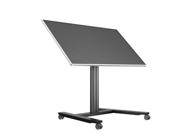 Multibrackets Gulvtralle 110 Tilt&Table Sort, 80Kg, 700x400, 32-55" 