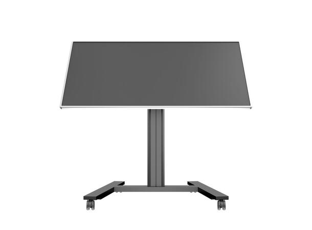 Multibrackets Gulvtralle 110 Tilt&Table Sort, 80Kg, 700x400, 32-55" 