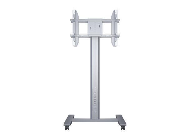 Multibrackets Gulvtralle 180 B2B Sølv,2x40Kg, 800x500, 55-80" 