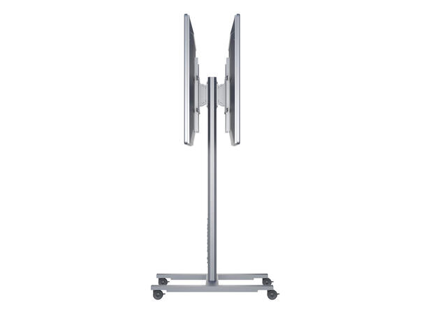 Multibrackets Gulvtralle 180 B2B Sølv,2x40Kg, 800x500, 55-80" 