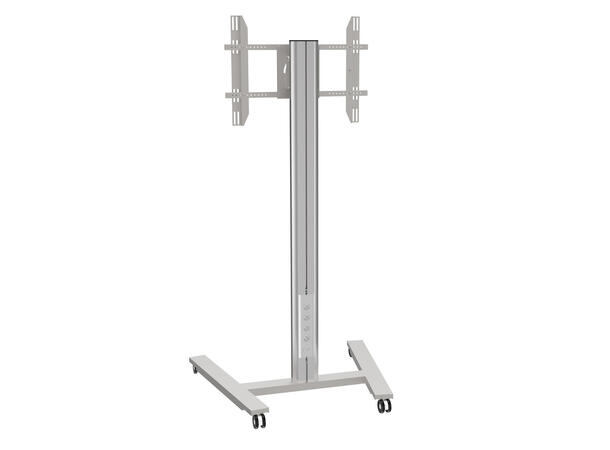 Multibrackets Gulvtralle 180 HD Single Sølv, 60Kg, 800x500, 55-80" 