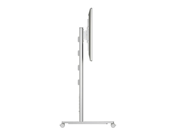 Multibrackets Gulvtralle 180 HD Single Sølv, 60Kg, 800x500, 55-80" 