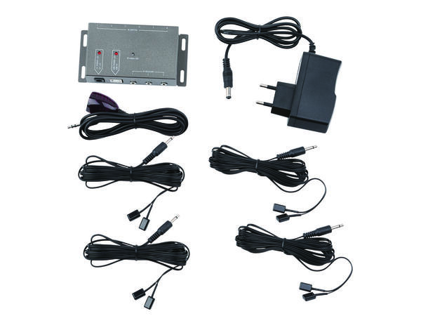 Multibrackets IR ekstender 8 enheter Sort 