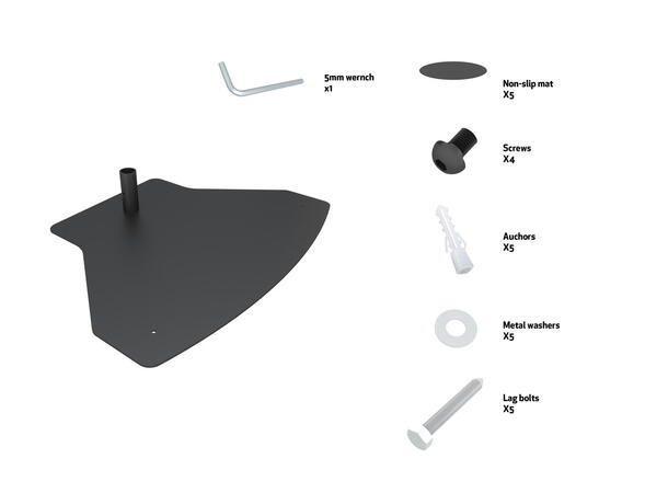 Multibrackets PRO Baser Plate 