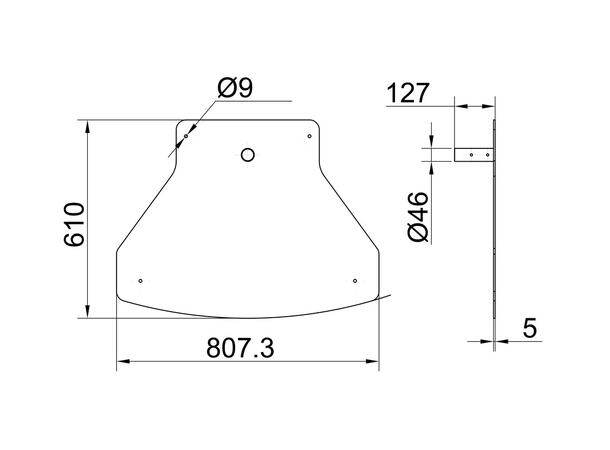 Multibrackets PRO Baser Plate 