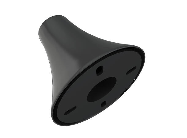 Multibrackets Pro Floor to ceiling Wall plate, Black 