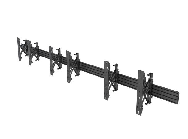 Multibrackets Veggfeste Pro MBW3U popout 600x400, 30Kg per skjerm, 40"-65" 