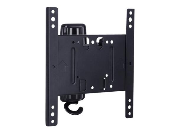 Multibrackets Veggfeste T/T S1 Svart, 200x200, 25kg, 9cm, 15-32" 