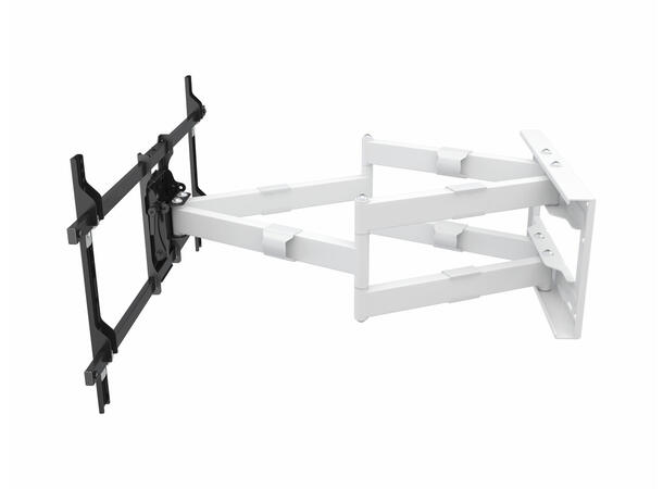 Multibrackets Veggfeste long reach HD Hvit, VESA 800x400, 60kg, 91cm, 50-90" 