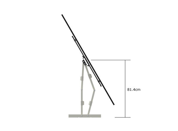 Multibrackets Veggfeste long reach HD Hvit, VESA 800x400, 60kg, 91cm, 50-90" 