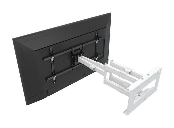 Multibrackets Veggfeste long reach HD Hvit, VESA 800x400, 60kg, 91cm, 50-90" 
