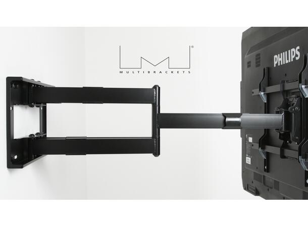 Multibrackets Veggfeste long reach HD Hvit, VESA 800x400, 60kg, 91cm, 50-90" 