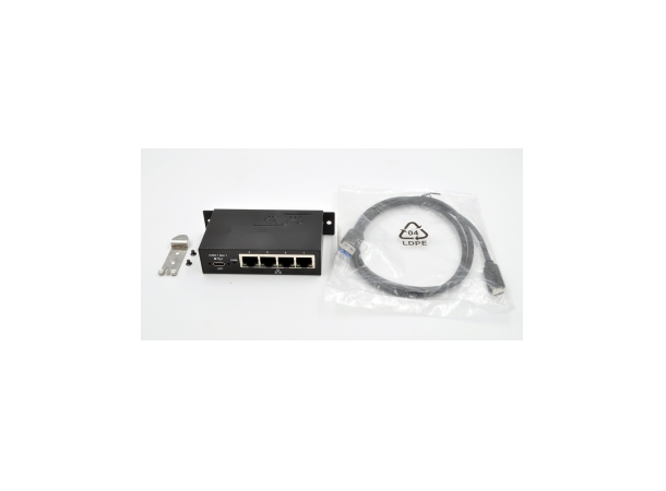 Exsys USB 3.0 to 4 x Ethernet 1Gigabit EX-1330M 