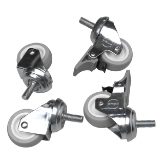 Lande hjulsett til veggskap Sparepart | 4 pcs | M10 screw | hjul