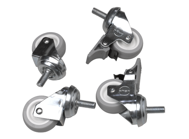 Lande hjulsett til veggskap Sparepart | 4 pcs | M10 screw | hjul 