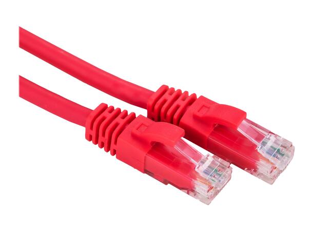 LinkIT Patch U/UTP Cat6 rød 0.3m AWG 24/7 | LSZH 