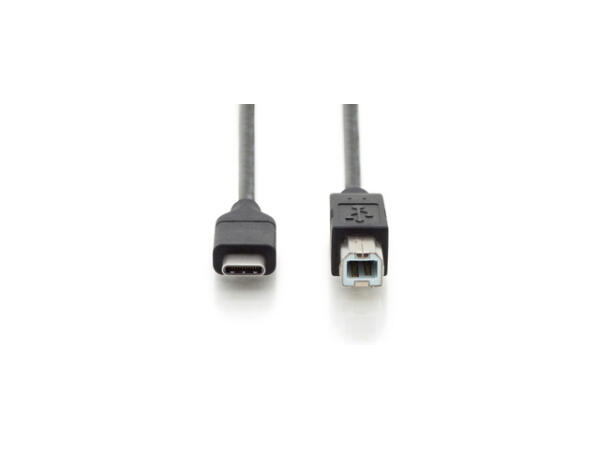 LinkIT USB C til USB B kabel 2m