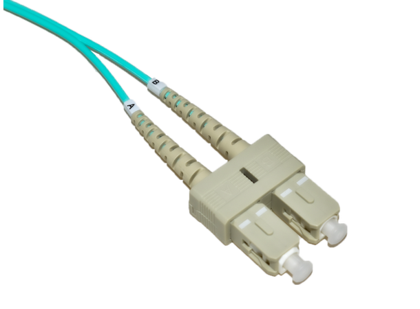 LinkIT fibersnor OM3 LC/SC 0.5m Duplex | MM | LSZH