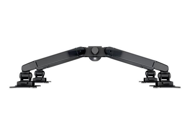 Multibrackets Bordstativ gassarm quad HD Svart, VESA 75, 100, 80Kg, 15-32" 