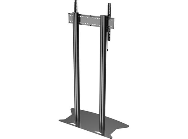 Multibrackets Gulvstativ 180 70-110" Svart, 125kg, Maks VESA 800x600 